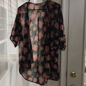 Floral cardigan